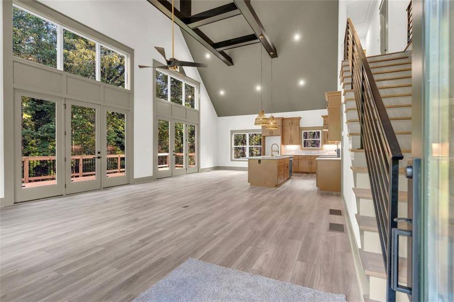 Spacious, unfurnished interior of a new home in , Monroe (Image 37).