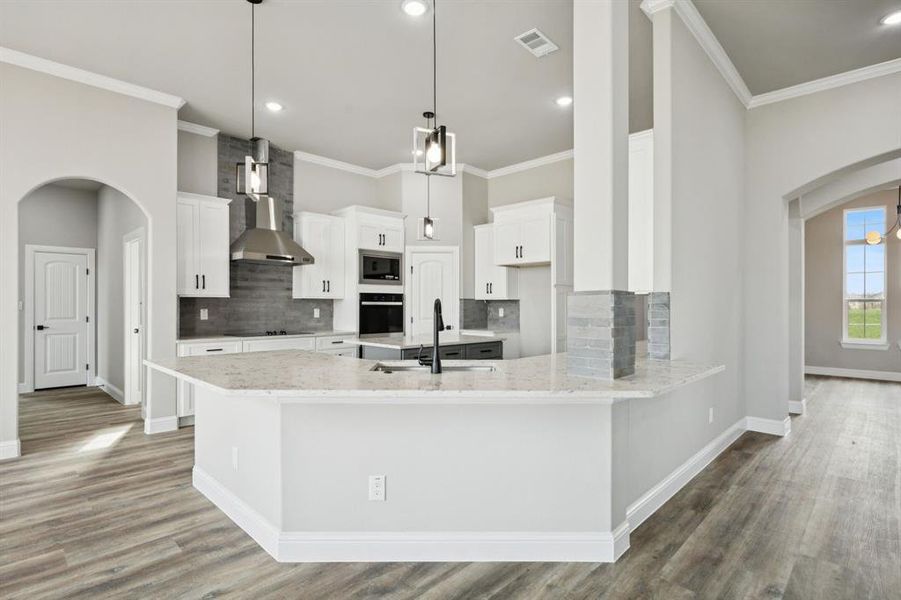 Furnished interior view inside a new home in , Royse City (Image 10). Furnished interior view inside a new home in , Royse City (Image 10).