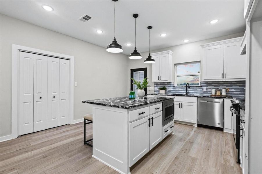 Furnished interior view inside a new home in , Blossom (Image 11).