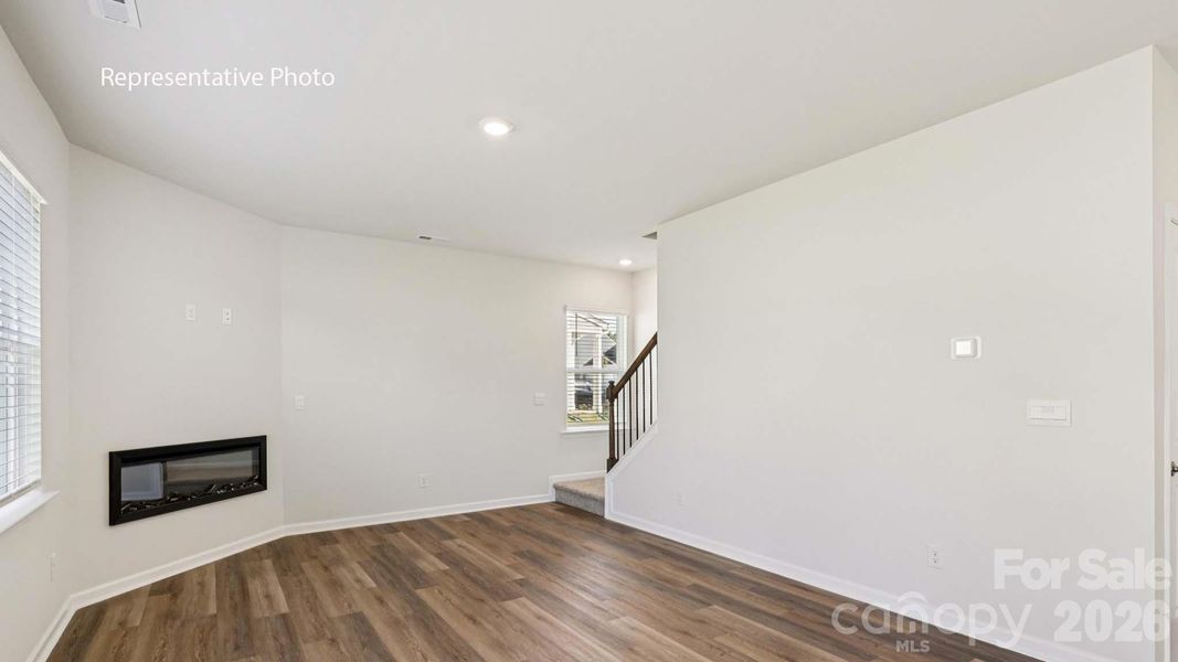 Spacious, unfurnished interior of a new home in Secrest Commons, Monroe (Image 17).
