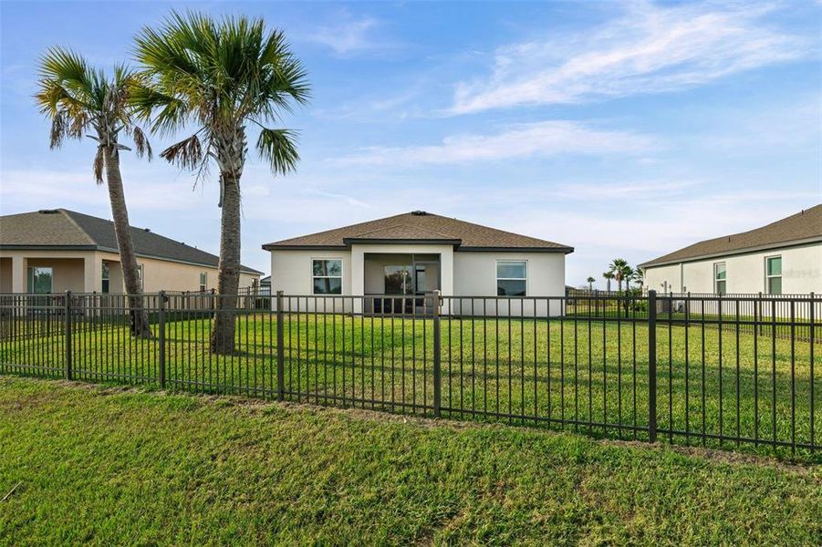 Exterior details and patio area of a home in Summerwoods, Parrish (Image 23). Exterior details and patio area of a home in Summerwoods, Parrish (Image 23).