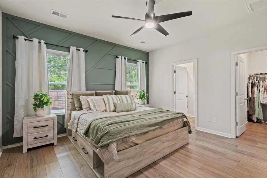 Furnished interior view inside a new home in Six Oaks, Summerville (Image 9).