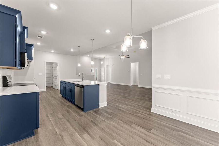 Spacious, unfurnished interior of a new home in Habersham Meadows, Demorest (Image 20).