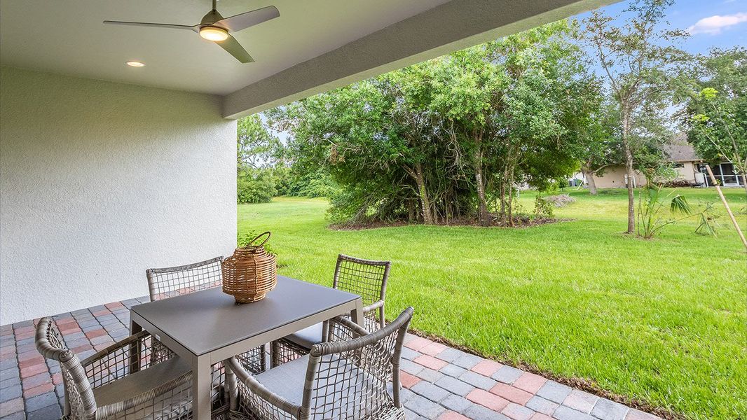 Representative exterior details of a home built from the Kellen by D.R. Horton in Deep Creek Tradition Series, Punta Gorda (Image 3).