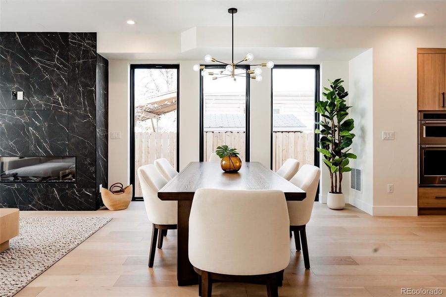 Furnished interior view inside a new home in , Englewood (Image 10).