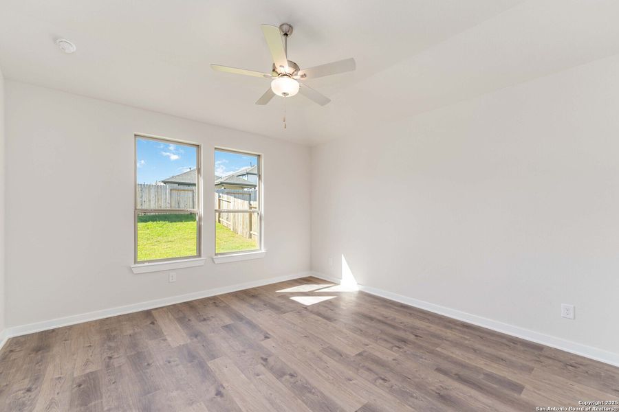 Spacious, unfurnished interior of a new home in Katzer Ranch, Converse (Image 27). Spacious, unfurnished interior of a new home in Katzer Ranch, Converse (Image 27).