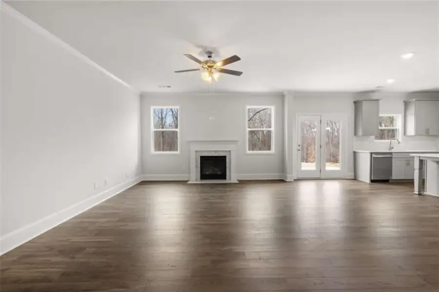 Spacious, unfurnished interior of a new home in Holland Estates, Powder Springs (Image 39). Spacious, unfurnished interior of a new home in Holland Estates, Powder Springs (Image 39).
