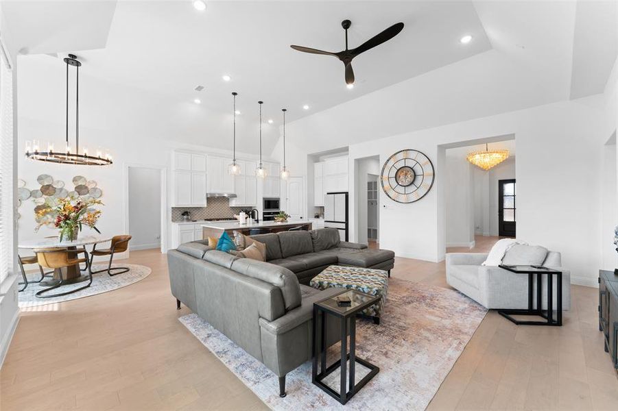 Furnished interior view inside a new home in , Mansfield (Image 7). Furnished interior view inside a new home in , Mansfield (Image 7).