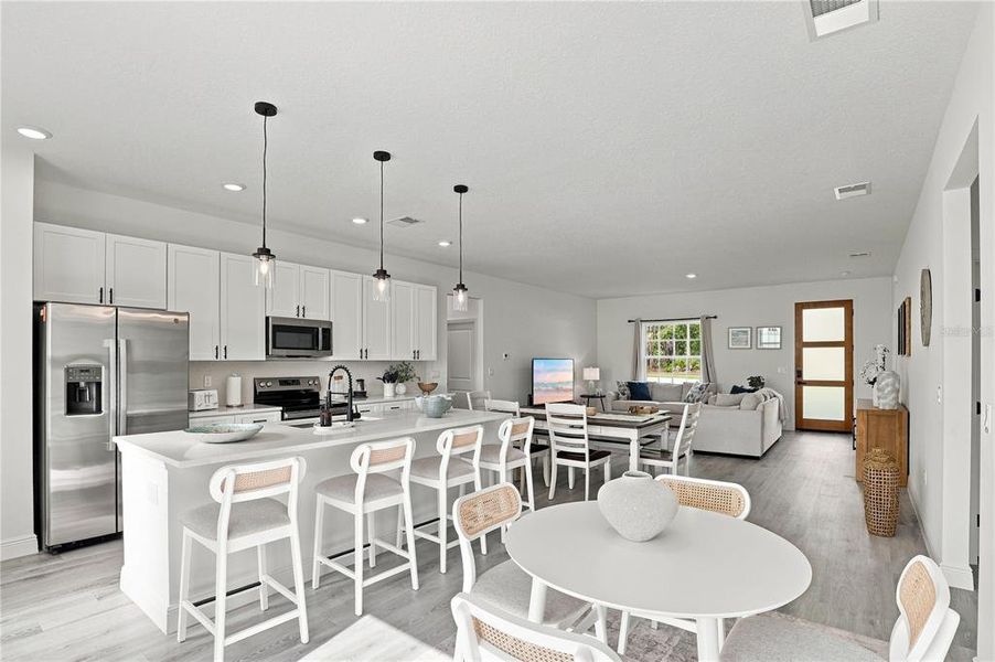 Furnished interior view inside a new home in , Ocala (Image 7).