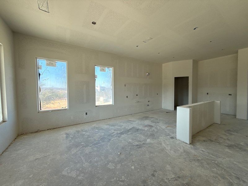 In-progress construction of a new home in Oak Grove Addition, Springtown, TX (Image 10).