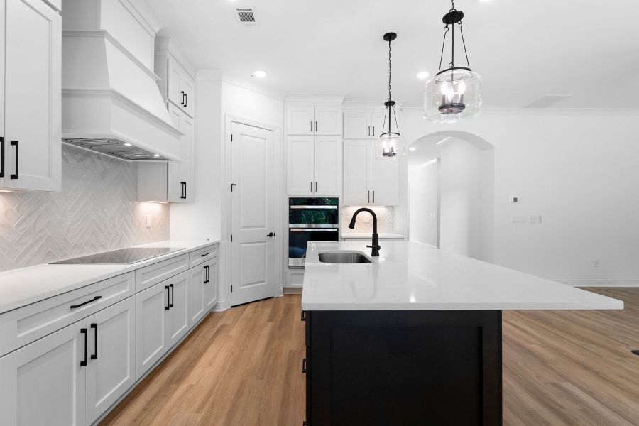 Furnished interior view inside a new home in Lake Arrowhead, Waleska (Image 7).