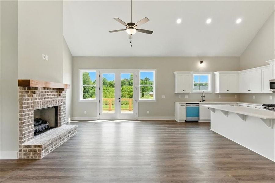 Furnished interior view inside a new home in , Rome (Image 10).