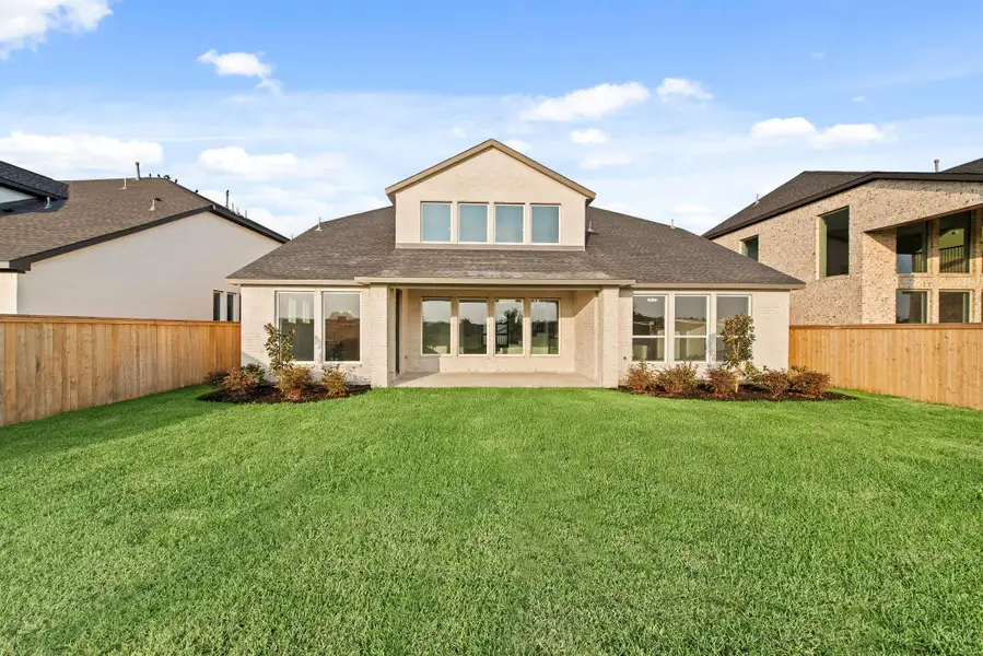 Exterior details and patio area of a home in The Grand Prairie - 60', Hockley (Image 2).