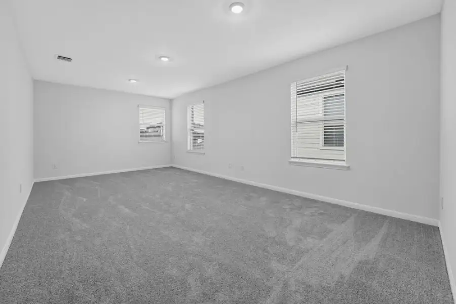 Spacious, unfurnished interior of a new home in Parkside on the River, Georgetown (Image 21). Spacious, unfurnished interior of a new home in Parkside on the River, Georgetown (Image 21).