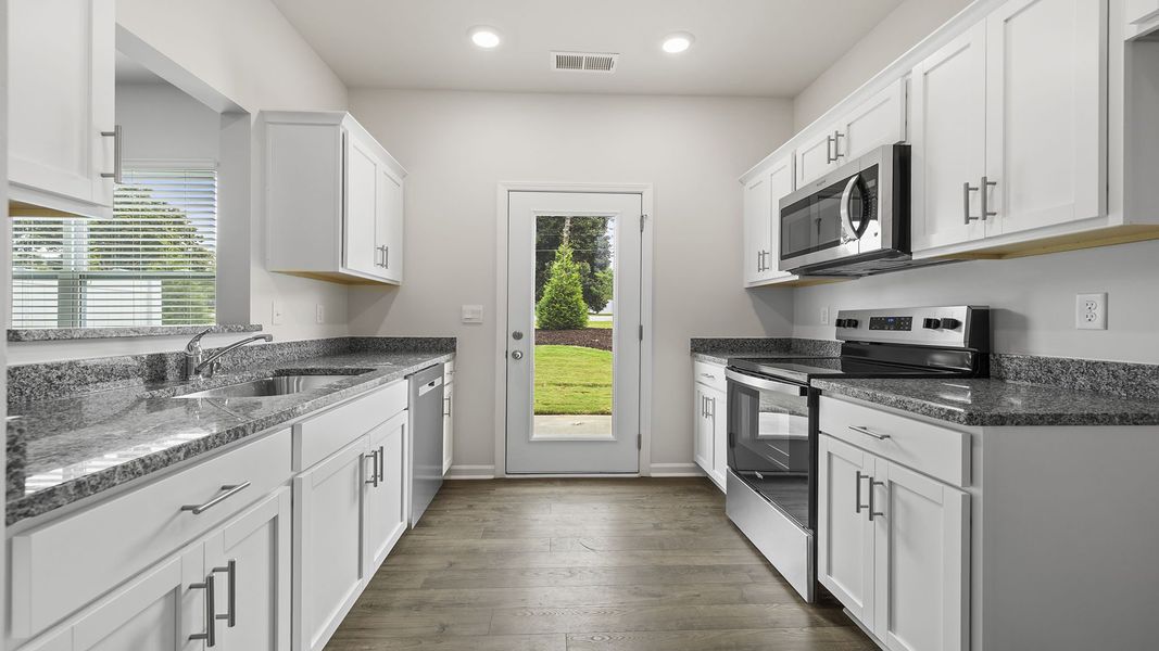 Furnished interior view inside a new home in Brookside Ridge Townhomes, Greer (Image 6).