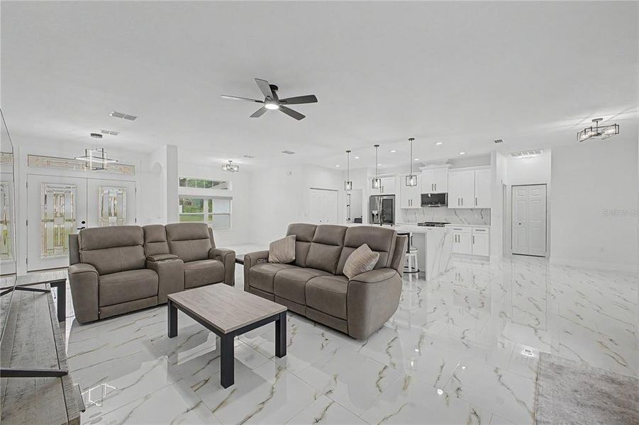 Furnished interior view inside a new home in , Weeki Wachee (Image 7).