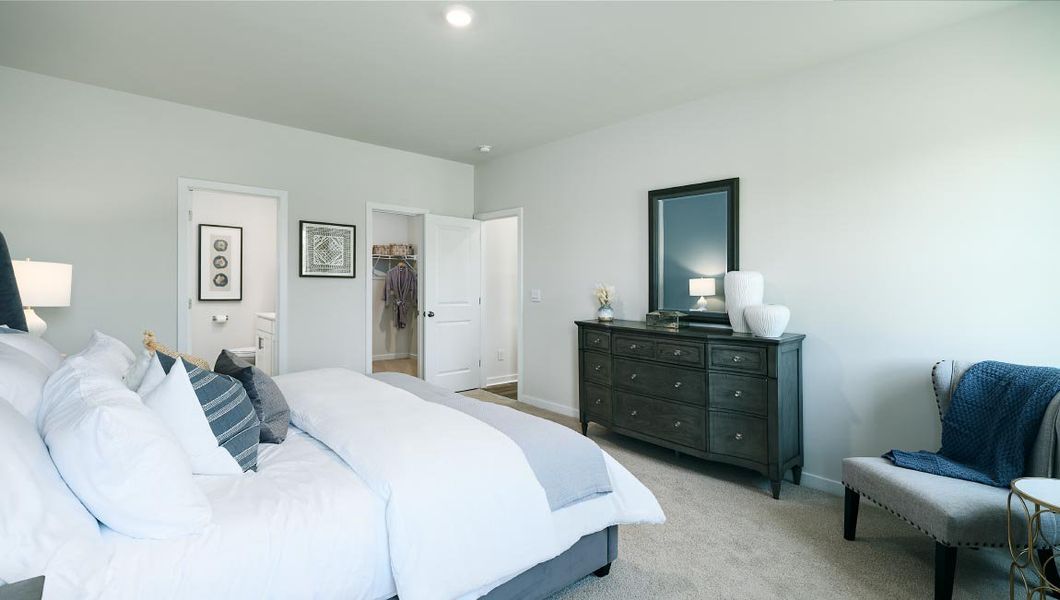 Furnished interior view inside a new home in Brandon Creek, Gastonia (Image 13).