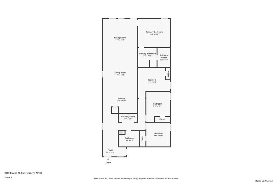 2D floor plan layout of this home in Randolph Crossing: Cottage Collection, Converse, TX (Image 3). 2D floor plan layout of this home in Randolph Crossing: Cottage Collection, Converse, TX (Image 3).