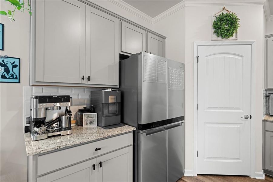 Furnished interior view inside a new home in Lost Creek, Dallas (Image 47).
