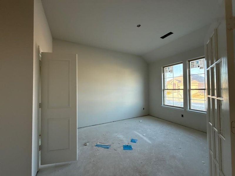 In-progress construction of a new home in Morningstar, Aledo, TX (Image 5).