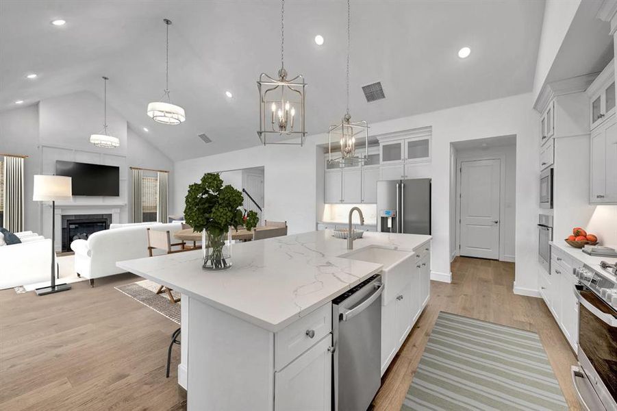 Furnished interior view inside a new home in Wellington, Fort Worth (Image 18).