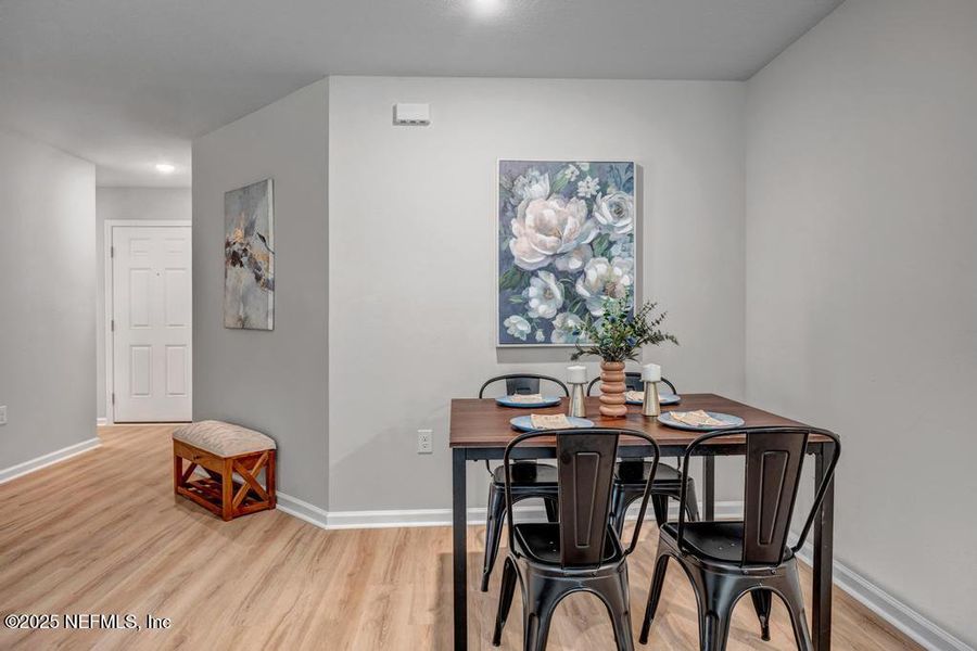 Furnished interior view inside a new home in , Jacksonville (Image 17). Furnished interior view inside a new home in , Jacksonville (Image 17).