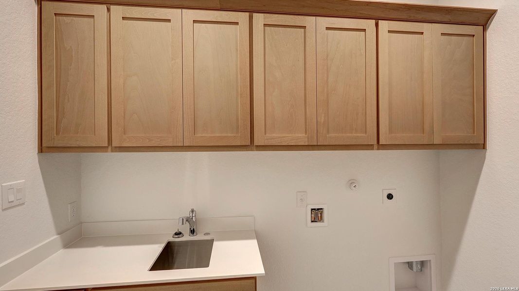 Close-up of interior finishes inside a home in Megan's Landing, Castroville (Image 19).