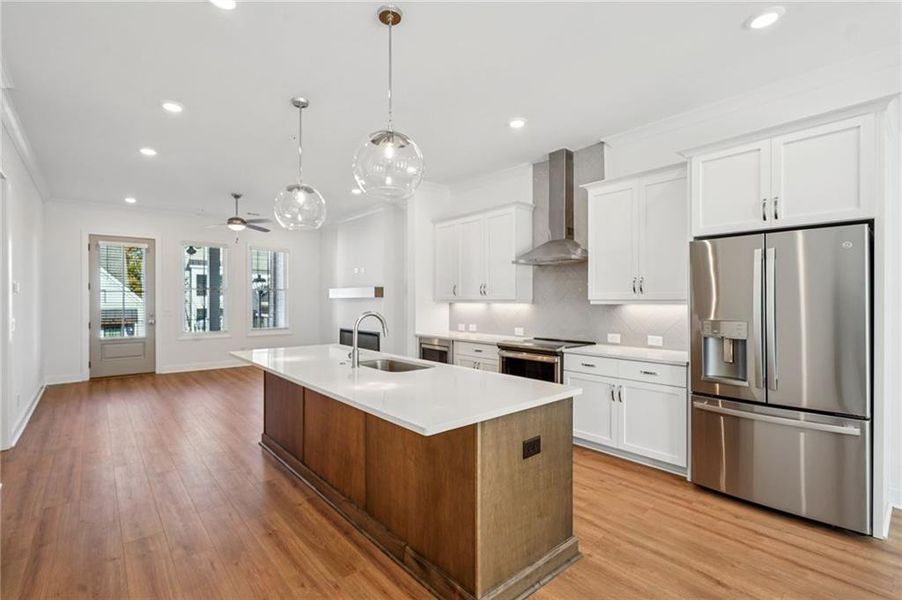 Furnished interior view inside a new home in Waterside Condos, Peachtree Corners (Image 11).