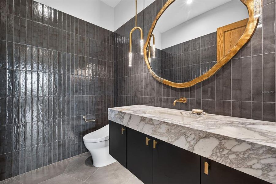 Furnished interior view inside a new home in , St. Petersburg (Image 40).