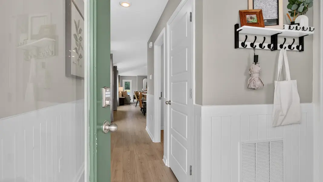 Furnished interior view inside a new home in Bridle Creek, Jacksonville (Image 4).