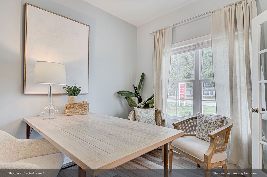 Furnished interior view inside a new home in Mayfair Village, Spartanburg (Image 7).