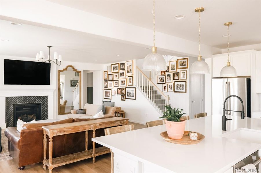 Furnished interior view inside a new home in , Aurora (Image 19). Furnished interior view inside a new home in , Aurora (Image 19).
