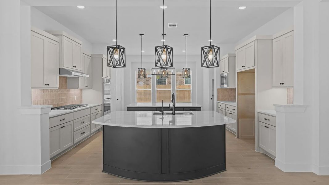 Furnished interior view inside a new home in Attwater 55s, Waller (Image 5).