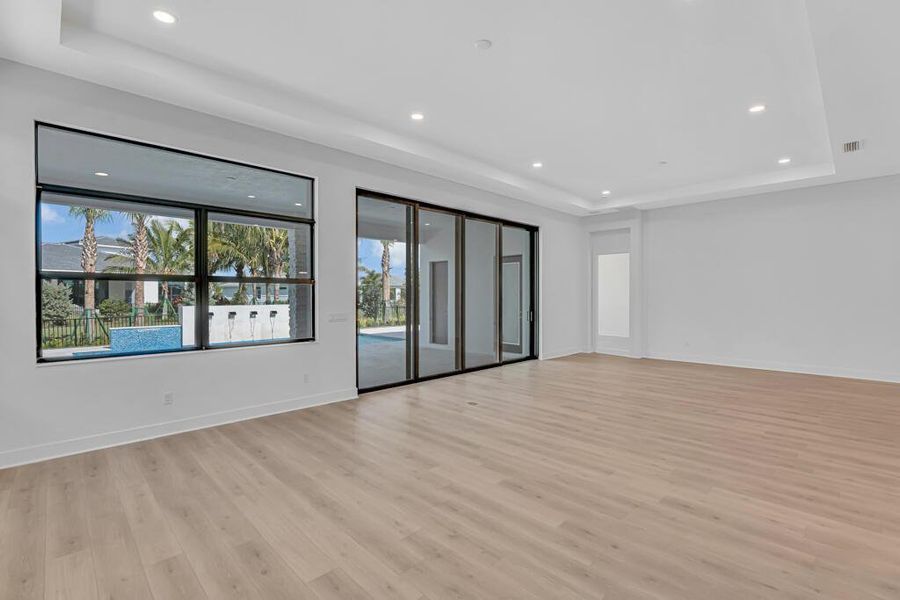 Furnished interior view inside a new home in Esprit at Avenir, Palm Beach Gardens (Image 64). Furnished interior view inside a new home in Esprit at Avenir, Palm Beach Gardens (Image 64).