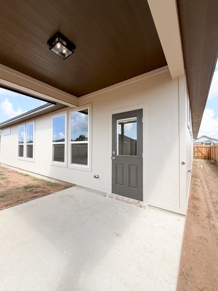 Exterior details and patio area of a home in TerraVista, Victoria (Image 32).