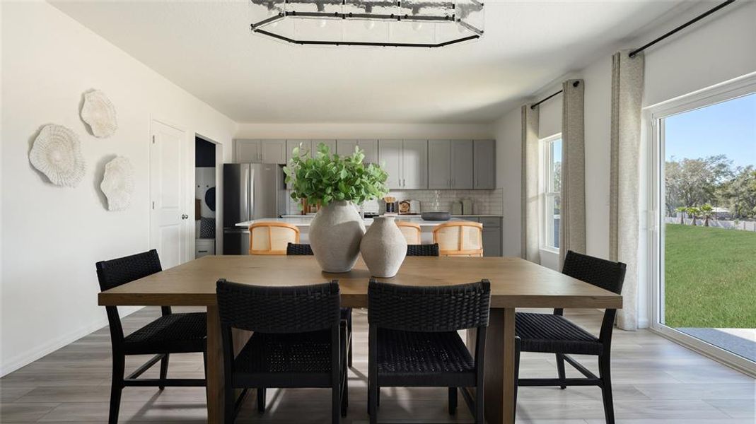 Furnished interior view inside a new home in Pasadena Landing, Wesley Chapel (Image 7). Furnished interior view inside a new home in Pasadena Landing, Wesley Chapel (Image 7).