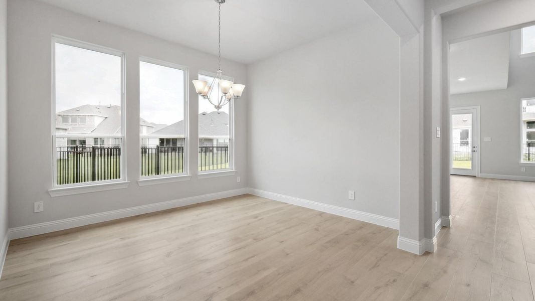 Spacious, unfurnished interior of a new home in Mostyn Manor Reserve, Magnolia (Image 9).