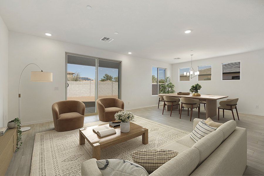 Furnished interior view inside a new home in Stonefield, Surprise (Image 6).