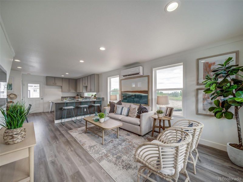 Furnished interior view inside a new home in , Commerce City (Image 5). Furnished interior view inside a new home in , Commerce City (Image 5).