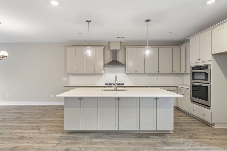 Representative furnished interior of a home built from the Crosby by Hunter Quinn Homes in Landing at Clemson Marina, Seneca (Image 4).