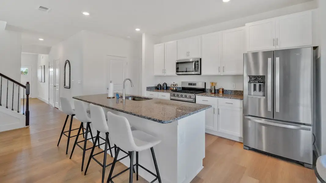 Furnished interior view inside a new home in Fieldcrest Acres, Blountville (Image 3).