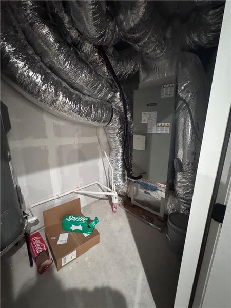 In-progress construction of a new home in , Atlanta, GA (Image 58).