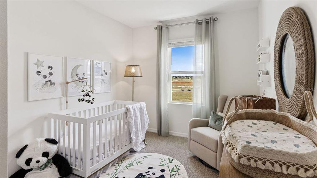 Furnished interior view inside a new home in Crosswinds, Haines City (Image 15).