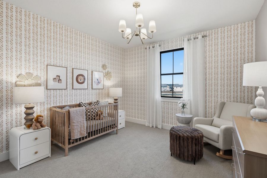 Representative furnished interior of a home built from the Gillett by Pulte Homes in Corley Farms, Boerne (Image 16).