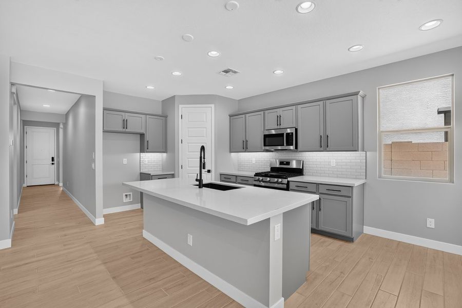 Furnished interior view inside a new home in Artisan at Asante, Surprise (Image 8).