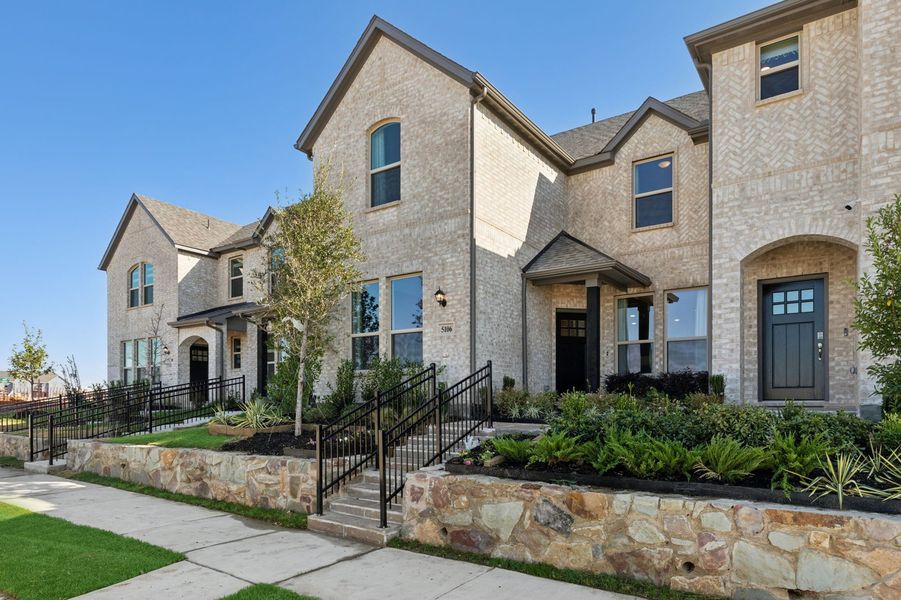 Front exterior of a new home in Creekshaw, Royse City, TX, highlighting curb appeal (Image 28).