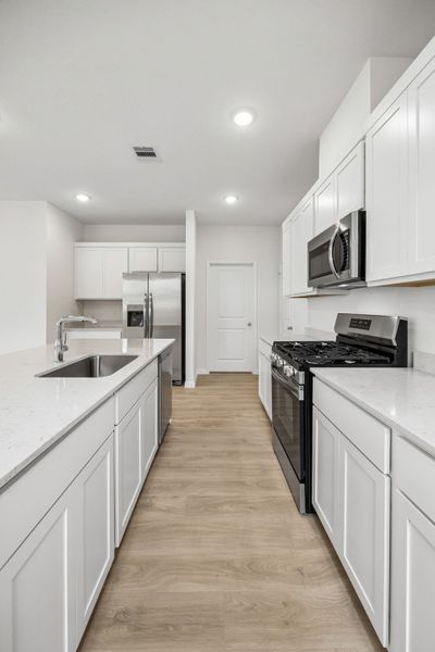 Furnished interior view inside a new home in Riviera Pines, Huffman (Image 10).