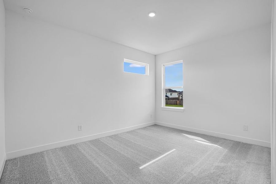 Spacious, unfurnished interior of a new home in Avalon at Cypress, Cypress (Image 17).