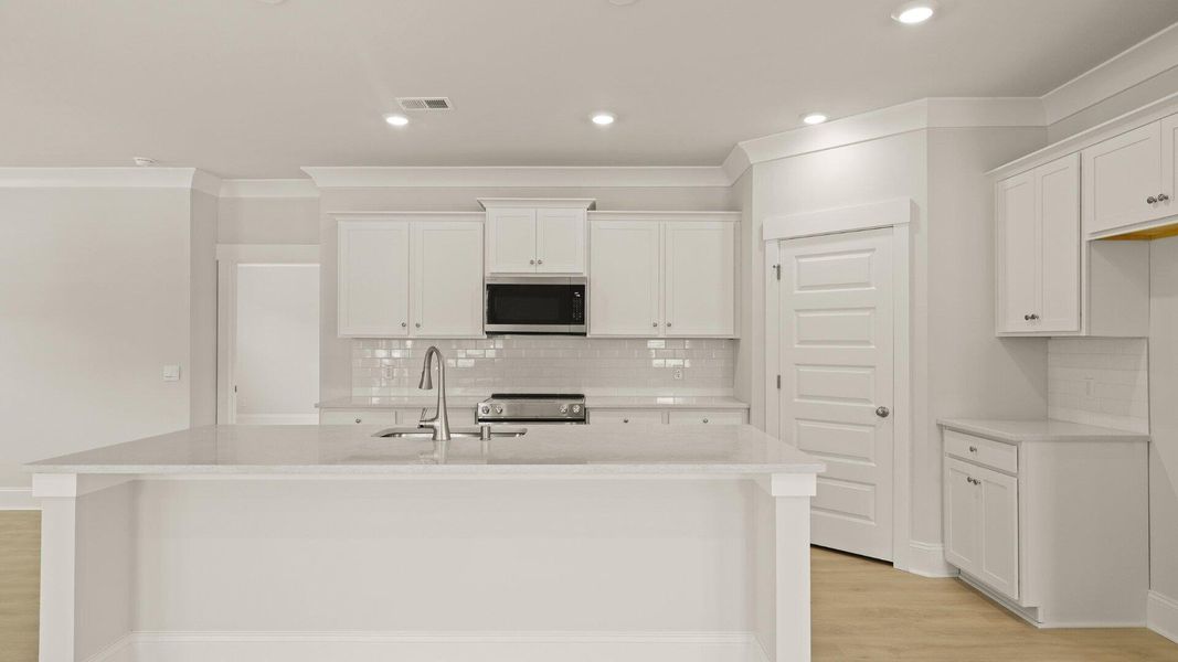 Furnished interior view inside a new home in Berkeley Bay, Ridgeville (Image 8). Furnished interior view inside a new home in Berkeley Bay, Ridgeville (Image 8).