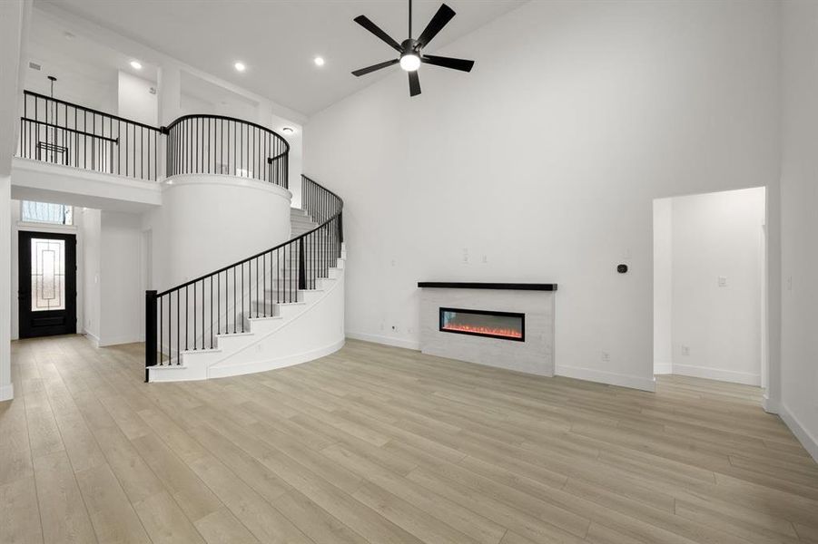 Spacious, unfurnished interior of a new home in Hawkins Meadows, Midlothian (Image 27).